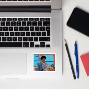 Ms. Frizzle x Claudette Colvin (Sticker)