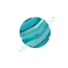 Planet Uranus Sticker