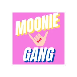 Moonie Gang Sticker (Light Skintone)