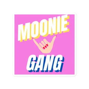 Moonie Gang Sticker (Light Skintone)