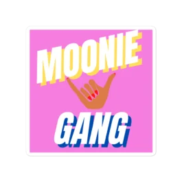 Moonie Gang Sticker (Brown Skintone)