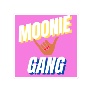 Moonie Gang Sticker (Brown Skintone)
