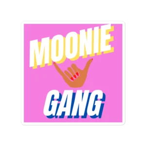 Moonie Gang Sticker (Brown Skintone)