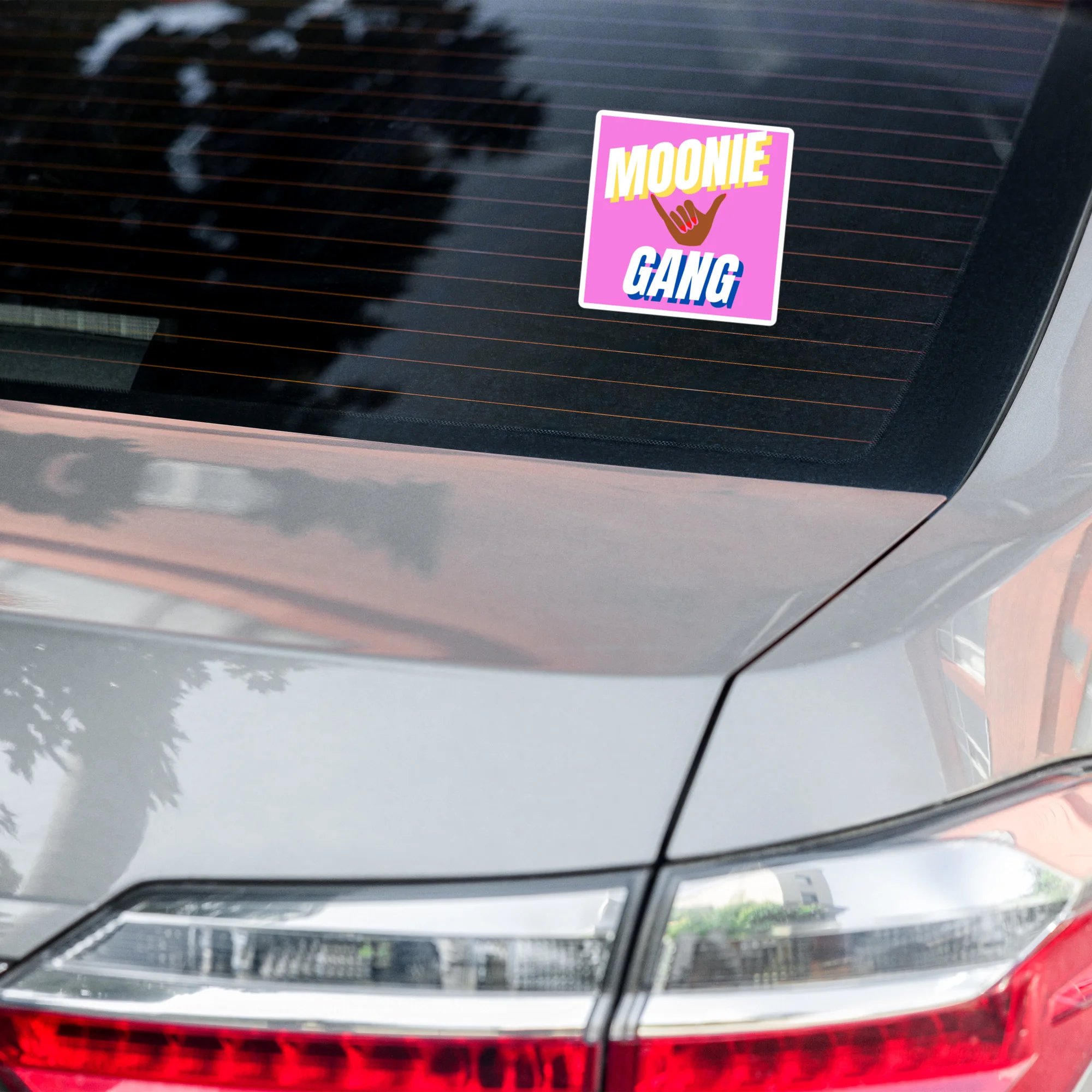 Moonie Gang Sticker (Dark Skintone) - Image 6