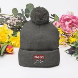 Nerd! It's A Lifestyle Beanie (Big Red)