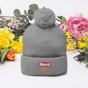 Nerd! It's A Lifestyle Beanie (Pink Lemonade)